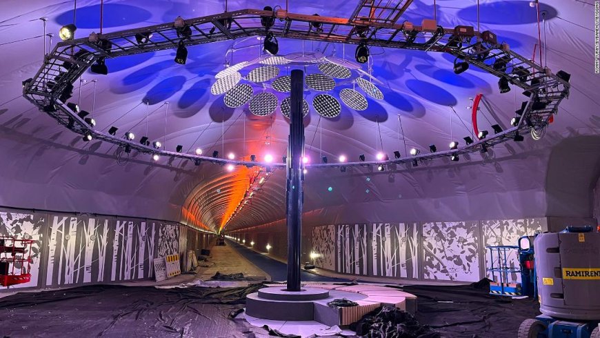 'World's longest' purpose-built cycling tunnel opens in Norway