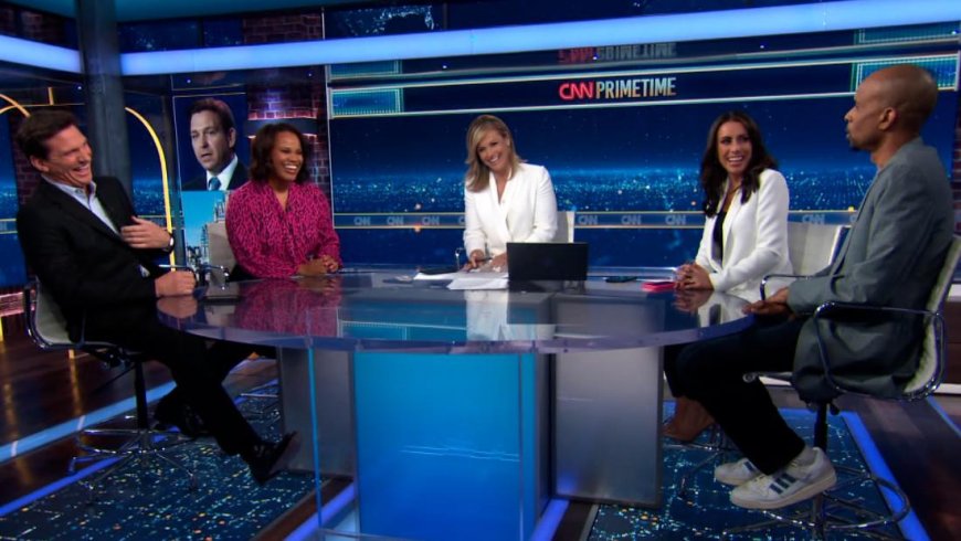 'My stomach is hurting from laughing': Hear panelist's reaction to DeSantis' threat to Disney