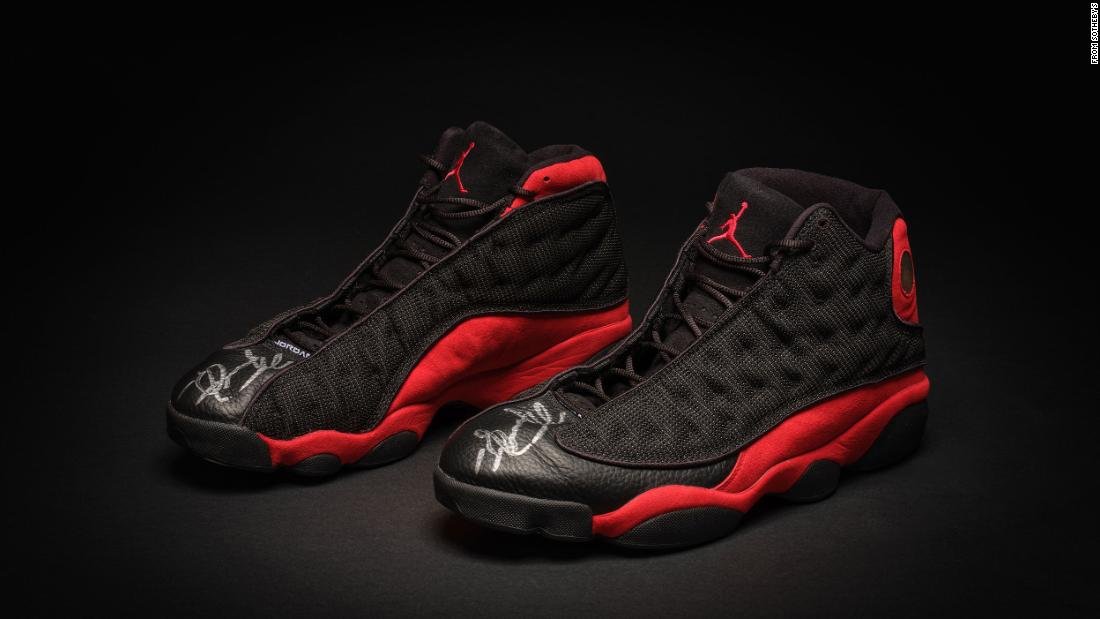 Michael Jordan's Game-Worn Sneakers Just Sold for .2 Million — Here's Why