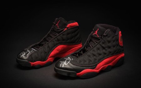Michael Jordan's Game-Worn Sneakers Just Sold for .2 Million — Here's Why