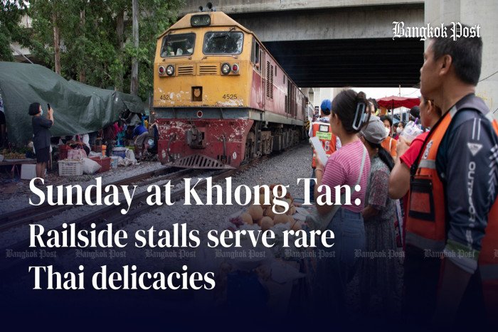 Khlong Tan Market: Bangkok Sunday Railway Food Hub