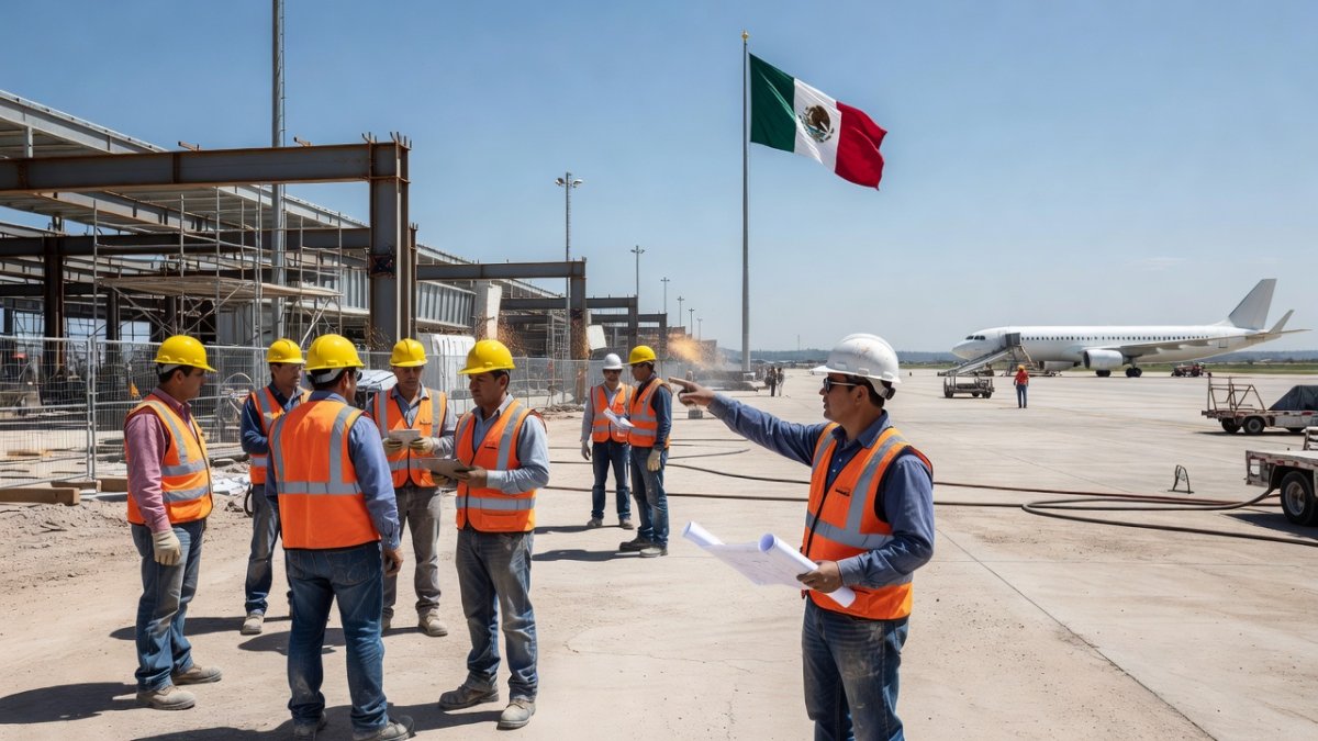 Expanded gates and aprons at Del Bajío International Airport