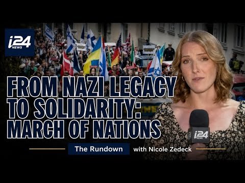 March of Nations participants in Jerusalem