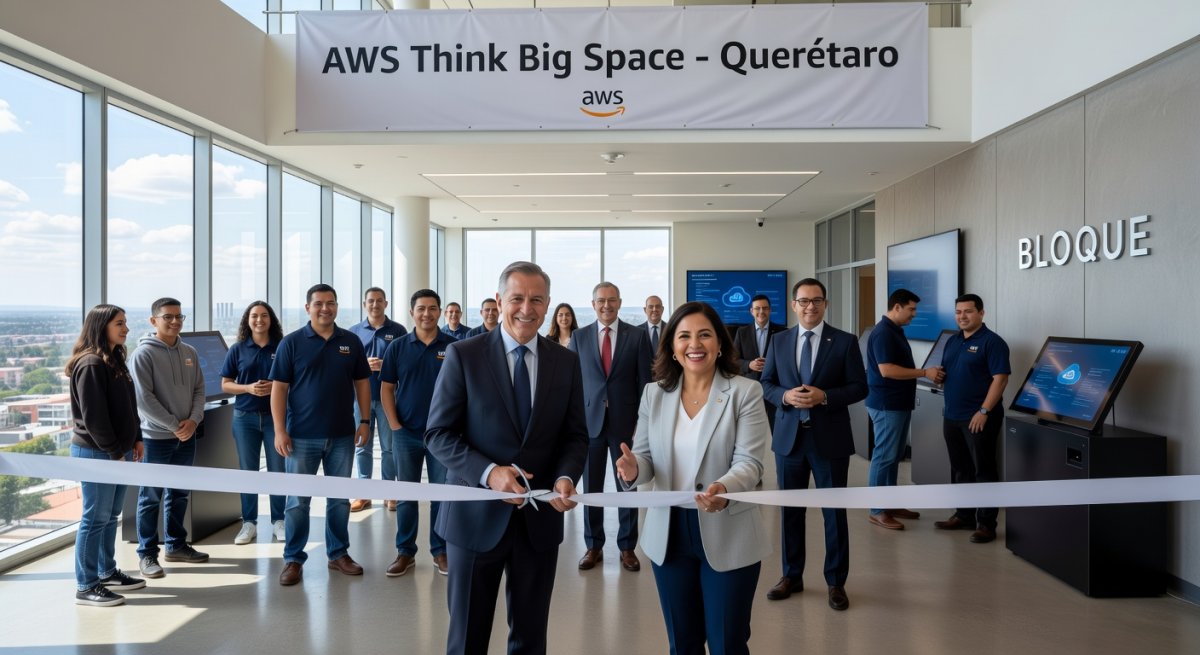 Amazon Web Services launches a tech education hub in Querétaro