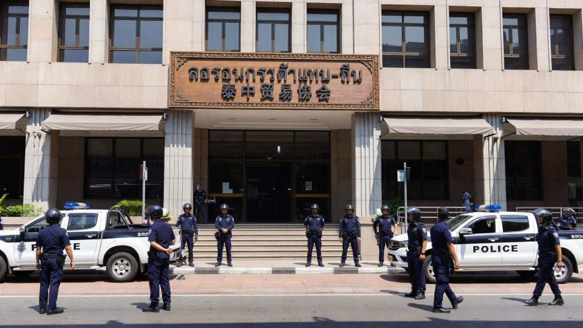Thai-Chinese business association building in Bangkok