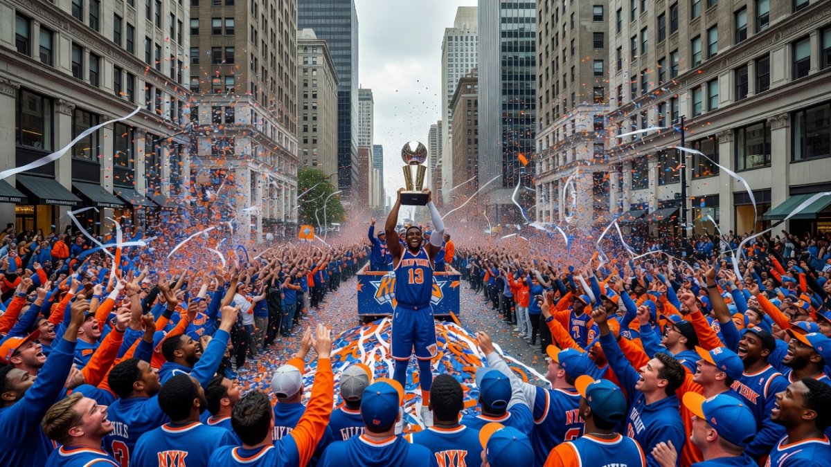 New York Knicks End 53-Year NBA Title Drought With Parade