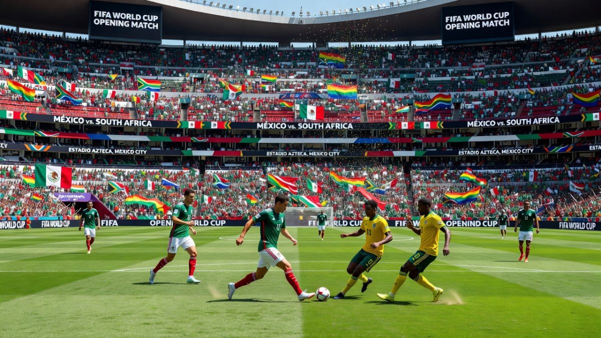 Bafana Bafana's World Cup Return Ends in Red-Card Heartbreak Against Mexico