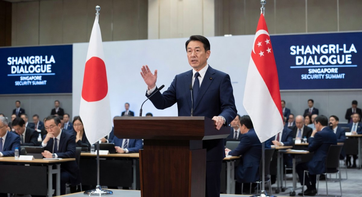 Japan's Defence Minister Rebuts 'New Militarism' Claims at Shangri-La Dialogue