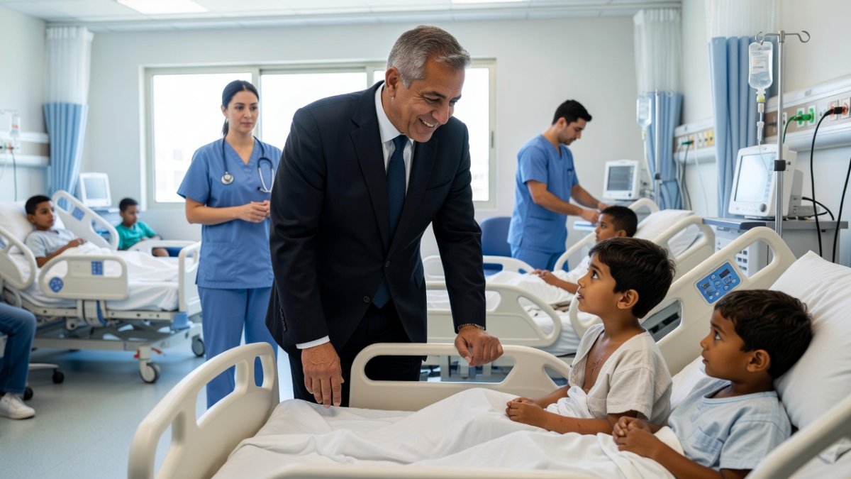 Somaliland President Wraps Up Historic Israel Visit at Save a Child's Heart Center — Nine Children Receiving Life-Saving Cardiac Care
