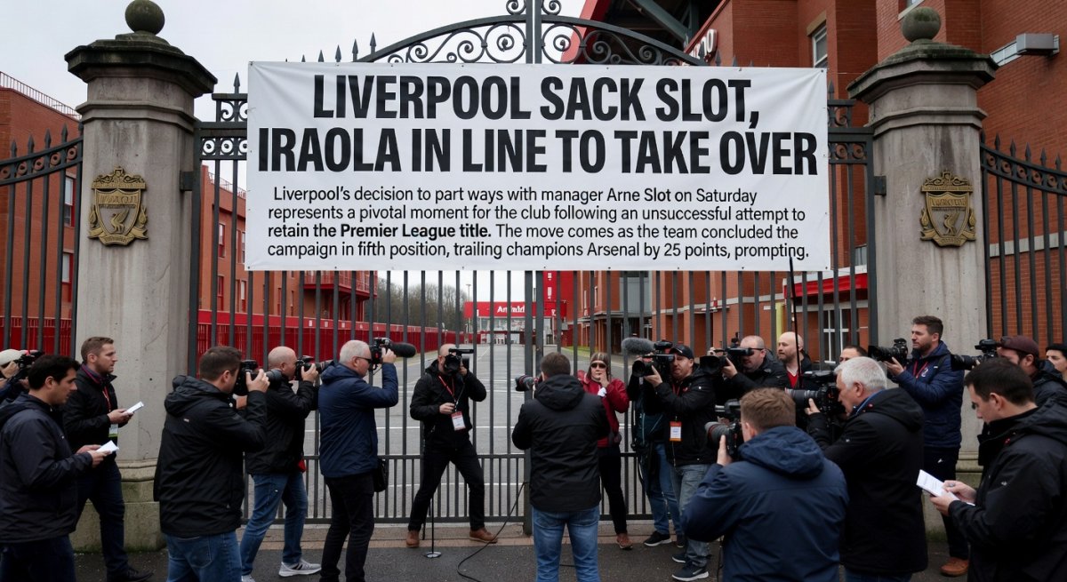 Liverpool sack Slot, Iraola in line to take over