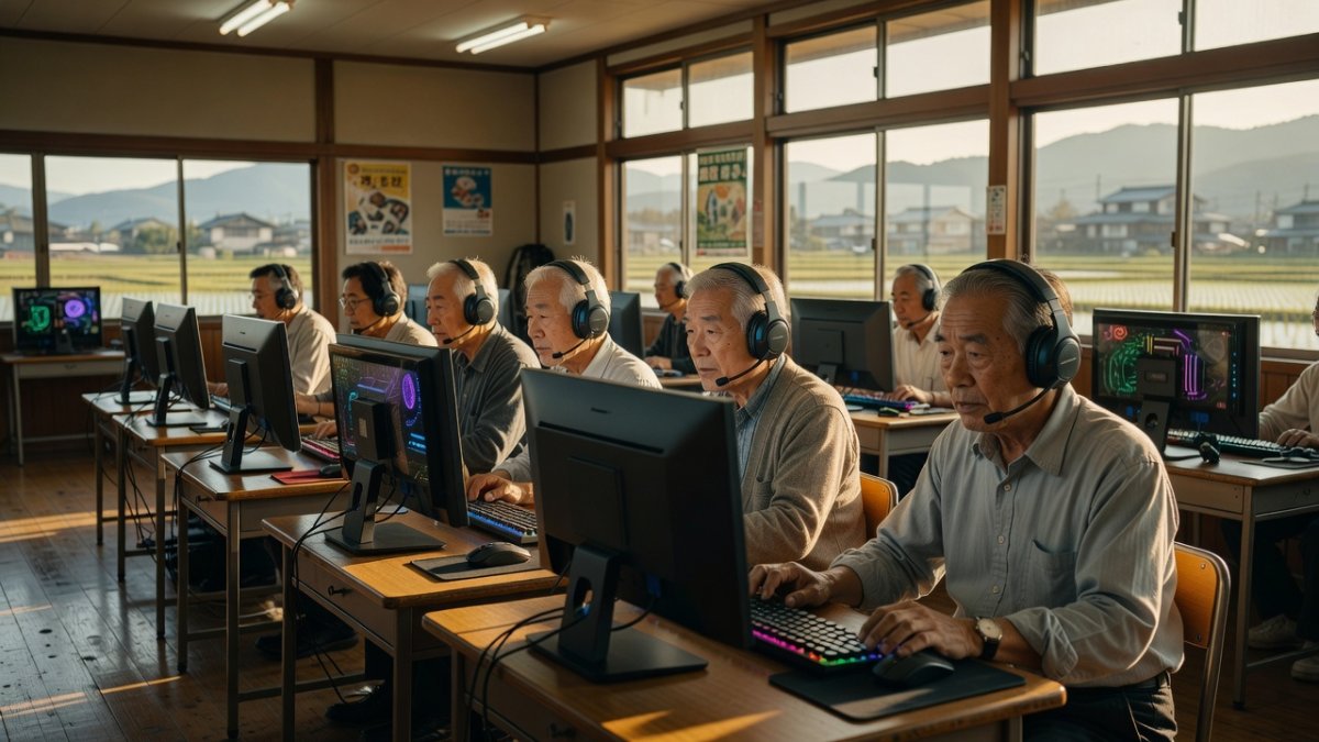 Senior Esports in Japan: Cognitive Boost for Aging Populace