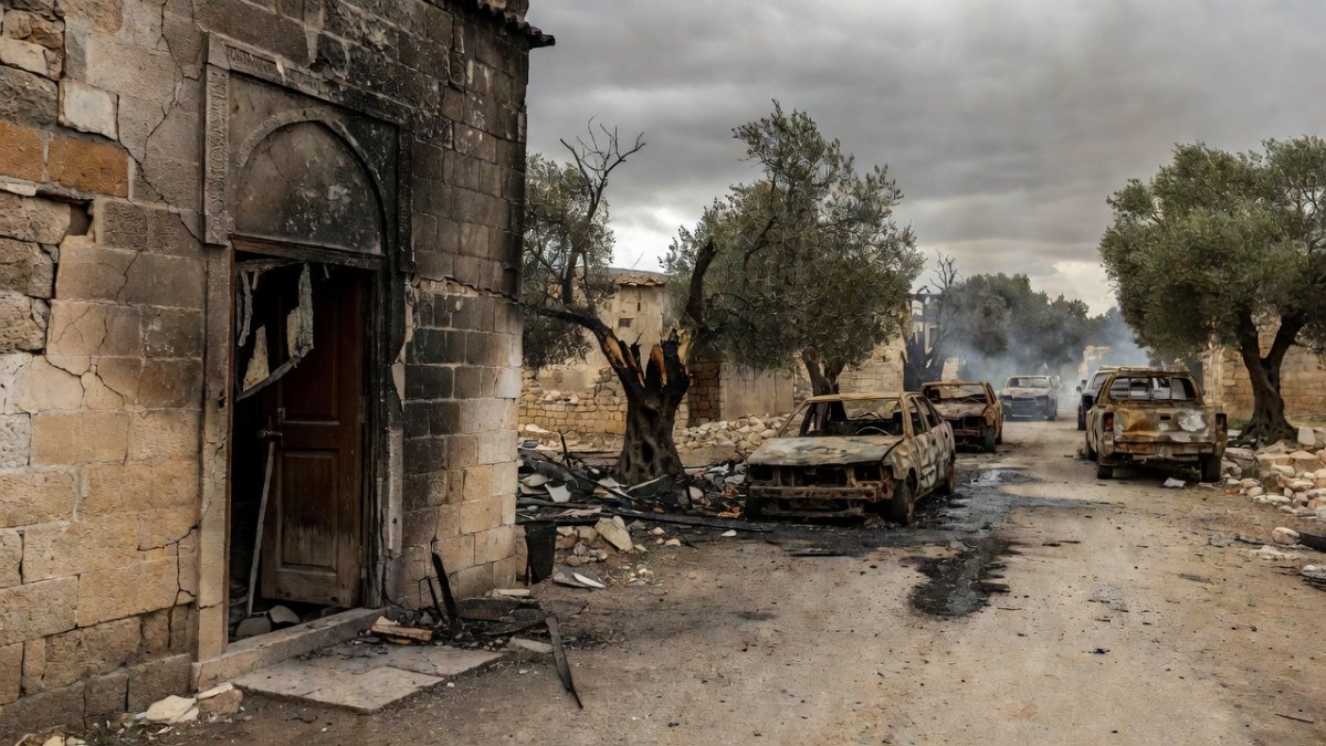 Settler Arson Attacks Torch Mosque Vehicles in West Bank Villages