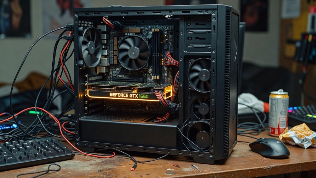 Consumer gaming PC with graphics card suitable for AI training under 8GB VRAM