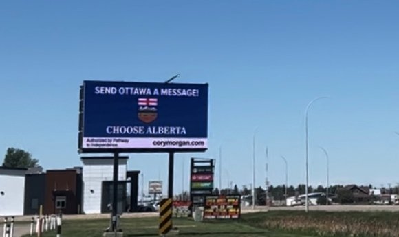 Taber Billboard Fuels Alberta Separation Debate Before Vote