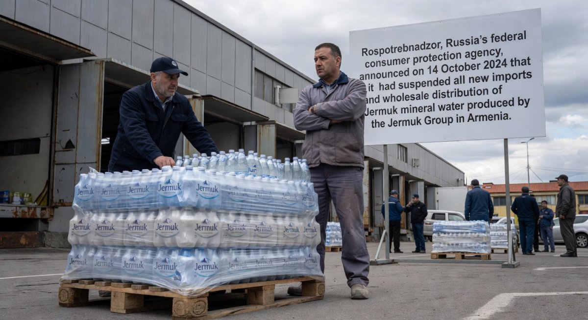Russia Targets Mineral Water in Latest Trade Restriction Against Armenia