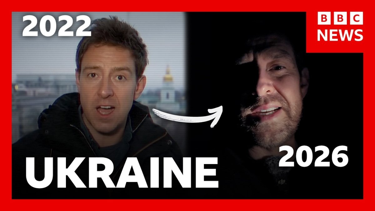 BBC News correspondent Nick Beake reports from Ukraine