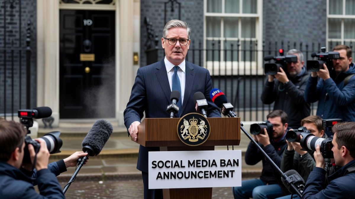 Keir Starmer Bans Social Media for Under-16s Across UK