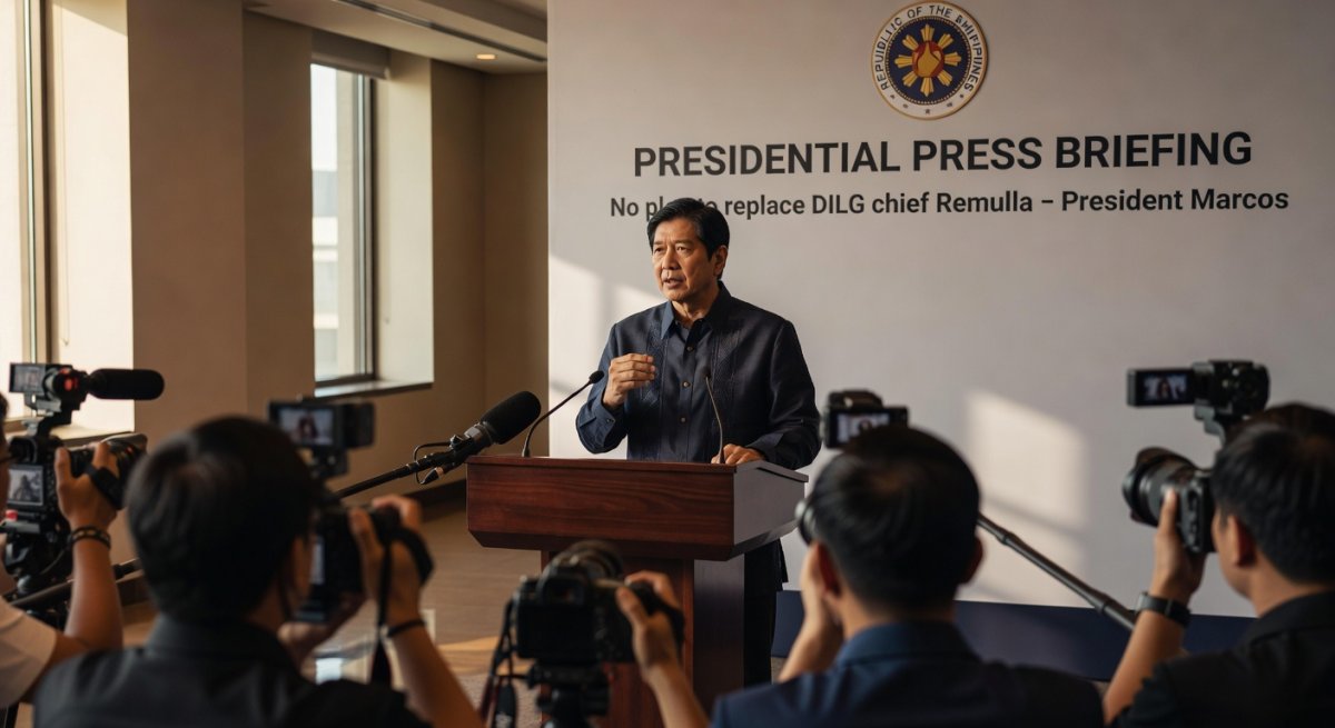 No plan to replace DILG chief Remulla – President Marcos