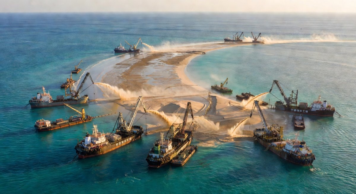 The South China Sea Land Rush: Asean and China in a New Territorial Competition