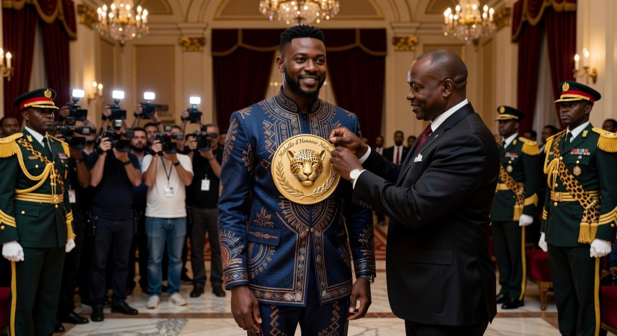 Fally Ipupa Receives DR Congo's National Order of the Leopard