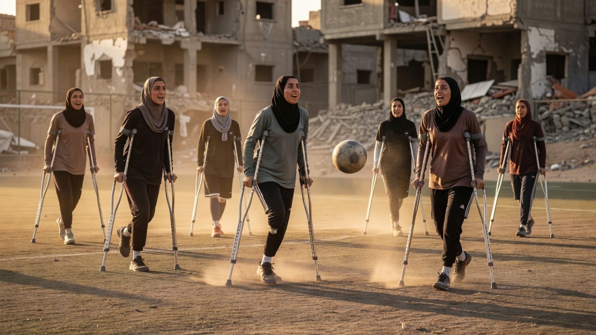 Gaza Women Form First Amputee Football Team to Reclaim Dreams and Dignity