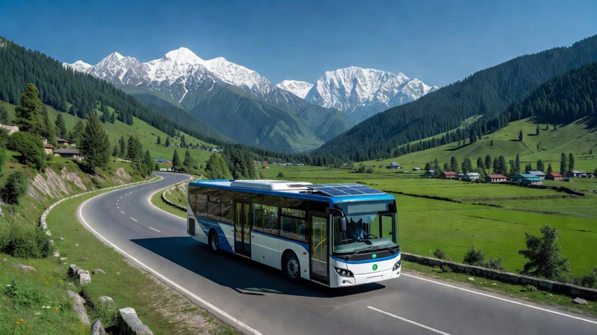 JandK Adds 200 E-Buses to Fleet, Free for Women, Connecting Rural Areas