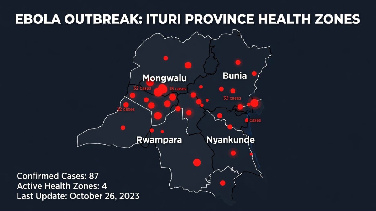 DRC Ebola Outbreak Tops 1,048 Cases: India Intensifies Screening as Vaccine Gap Persists