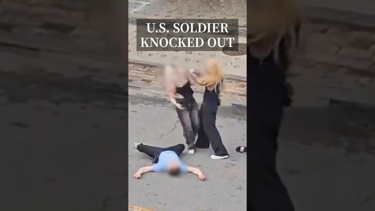 YouTube thumbnail showing KOREA NOW coverage of US soldiers incident in South Korea