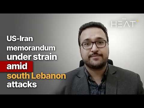 Smoke rising from southern Lebanon