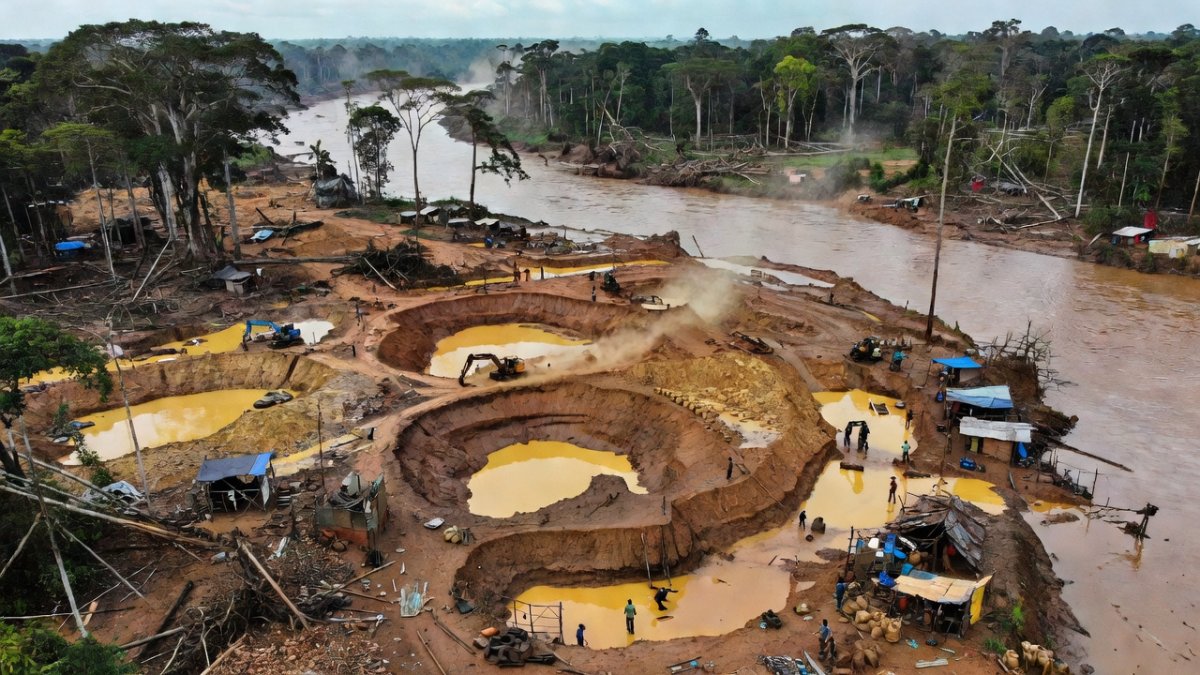 US Airstrike Kills Tren de Aragua Leader in Bolivar State Environmental Toll of Illegal Gold Mining