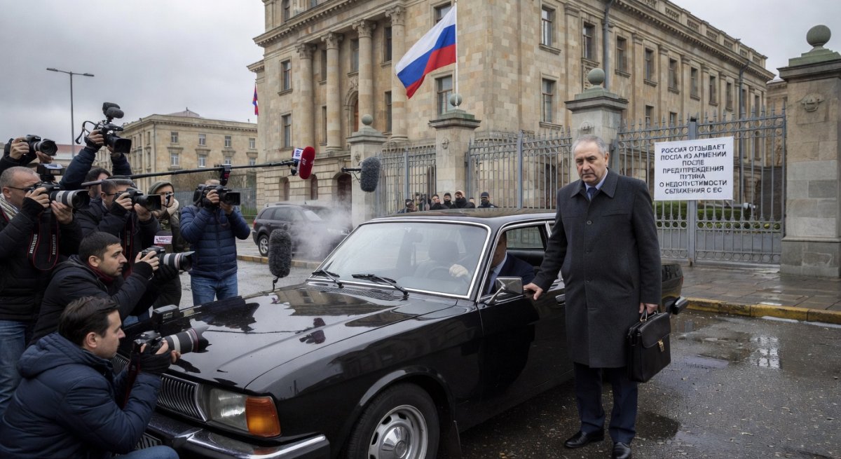 Russia Pulls Ambassador From Armenia After Putin Warns Against EU Alignment