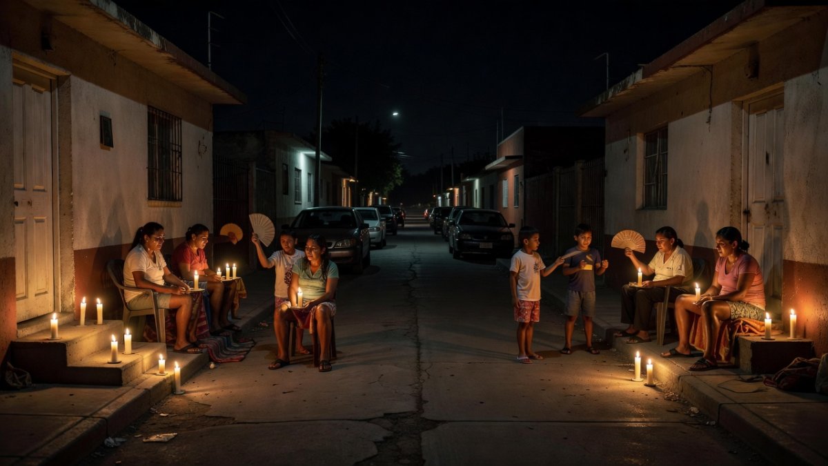 Monterrey heatwave blackouts electricity crisis