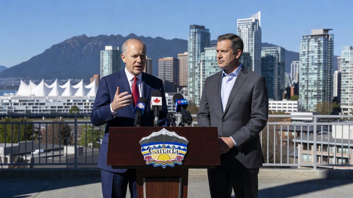 Carney, Eby Unveil $5B Housing Partnership in Vancouver