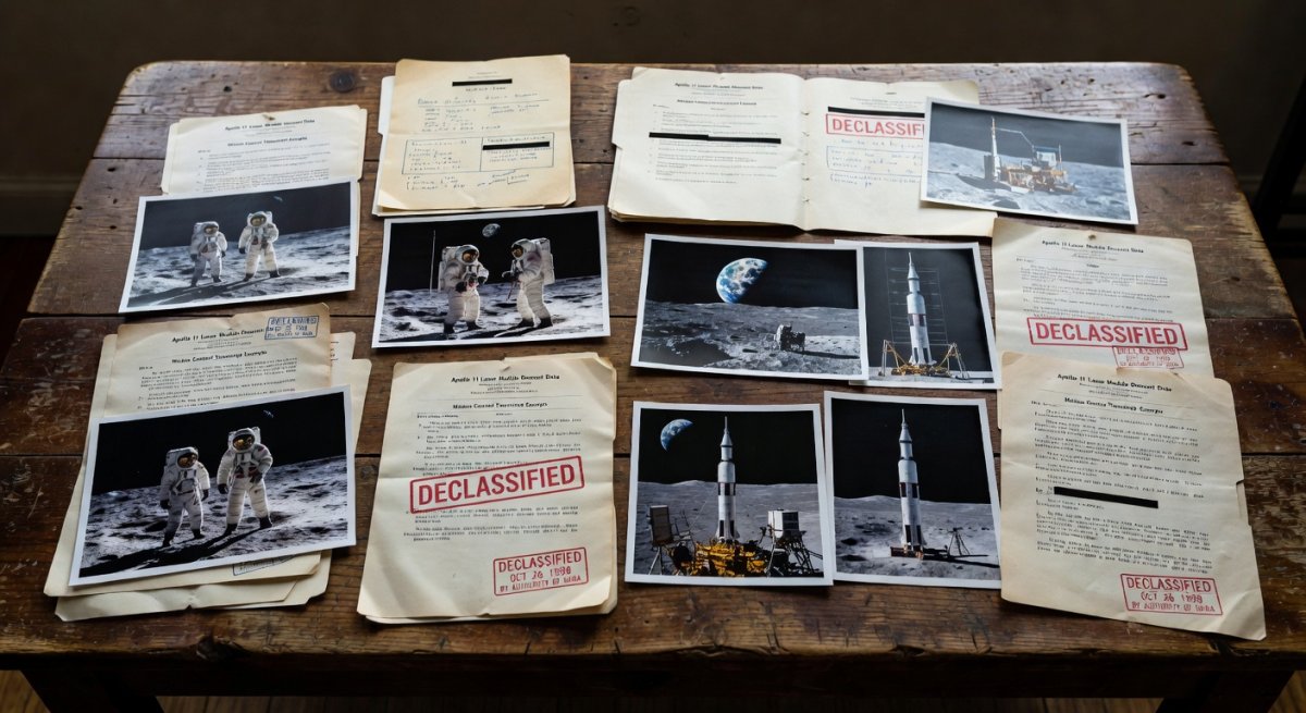 Declassified Apollo sensor logs