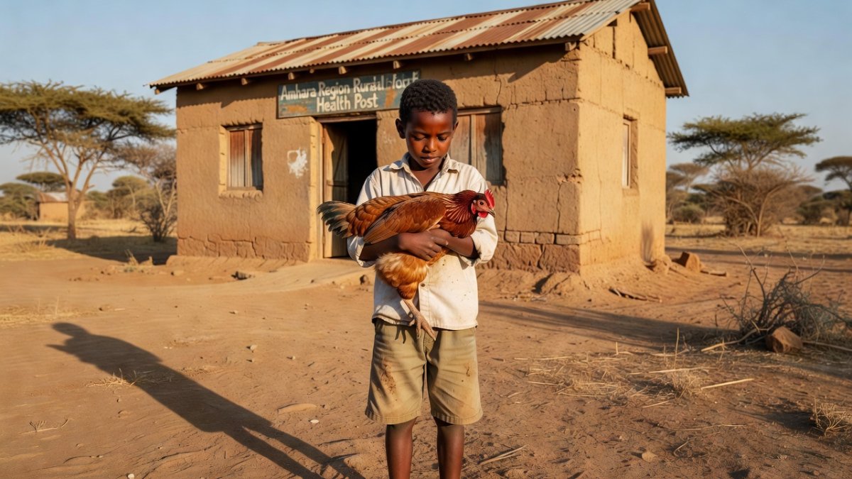 The Boy Who Carried His Chicken to Hospital: A Story of Innocence and Care in Ethiopia’s Amhara Region
