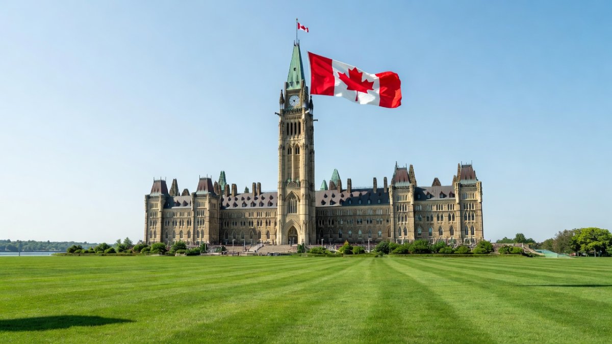 Centre Block on Parliament Hill in Ottawa