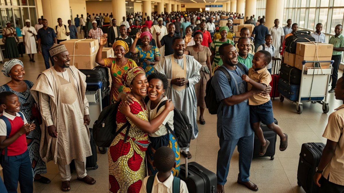 The Waves of Return: Nigerians Head Home from South Africa