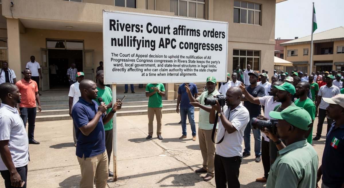 Rivers: Court affirms orders nullifying APC congresses