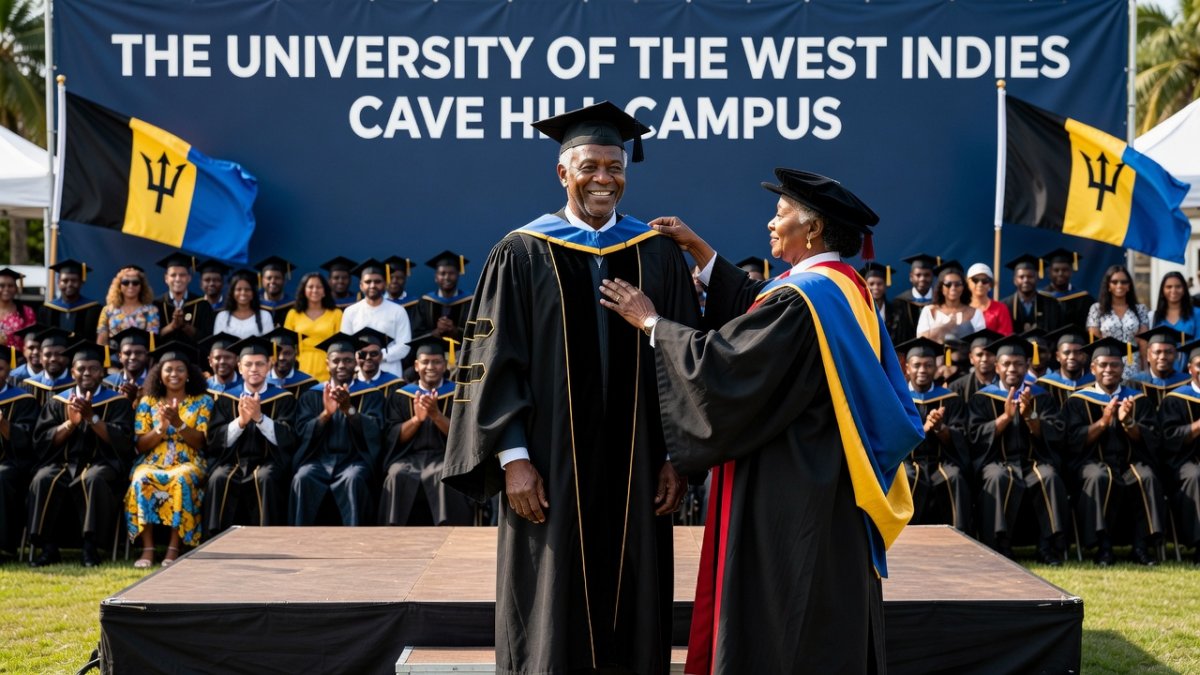 Lyndon Gardiner Receives UWI Honorary Doctor of Laws