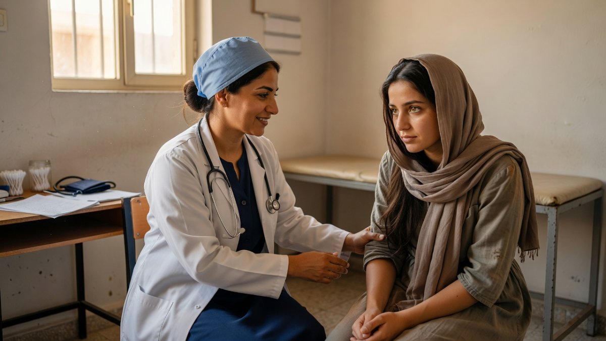 Yazidi Doctor Nagham Nawzat: Healing IS Captivity Survivors