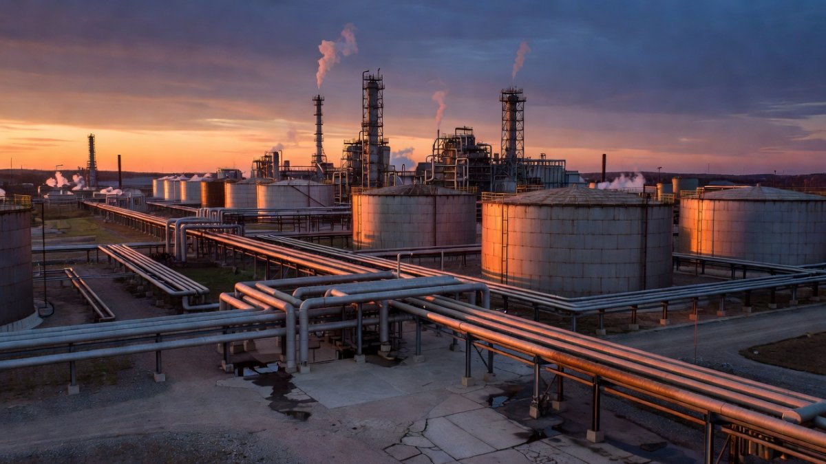 Russian oil refinery infrastructure