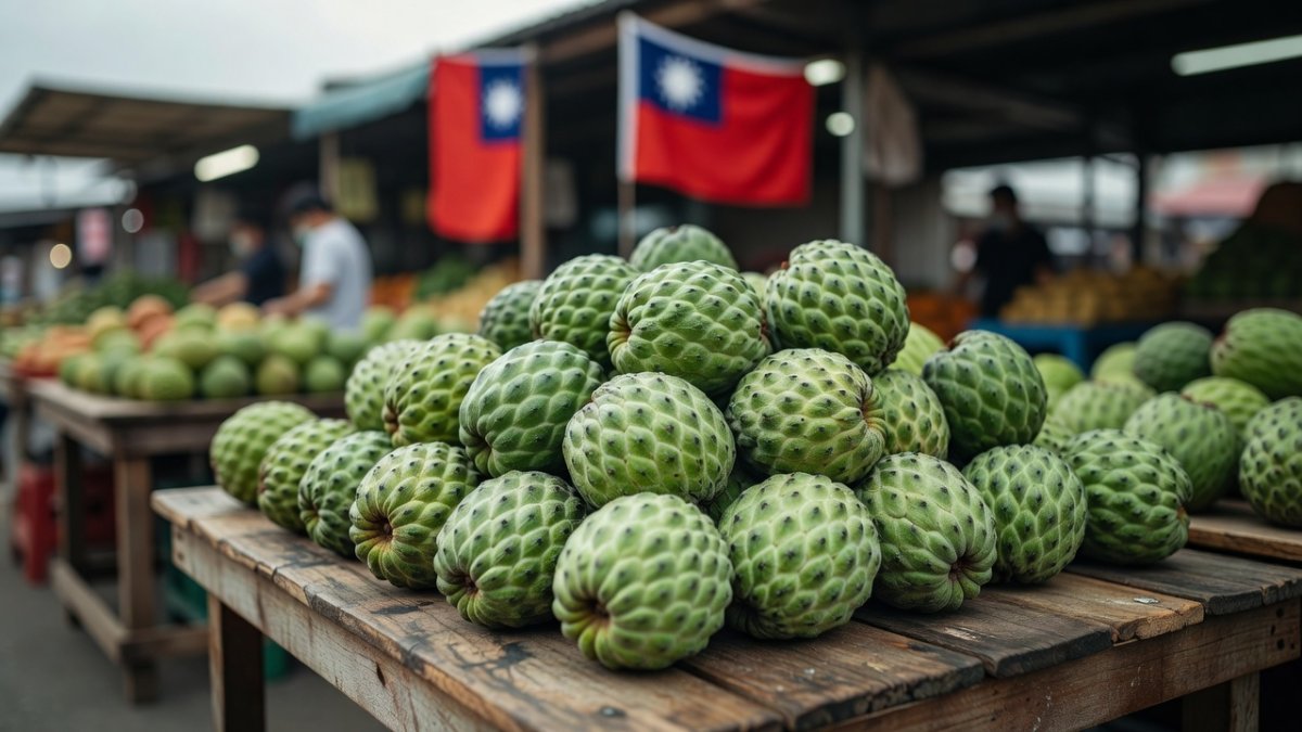 The Atemoya Trap: How Taiwan's Prized Fruit Became Beijing's Latest Economic Lever in the Cross-Strait Chessboard