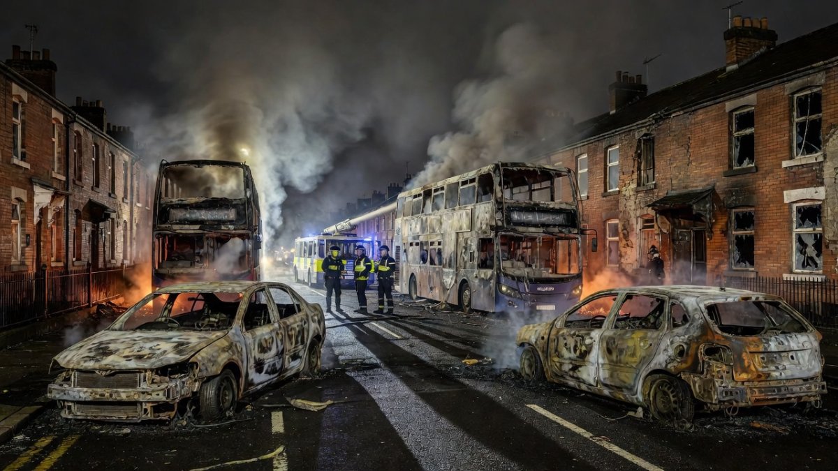 Belfast Pogrom: Far-Right Mobs Torch Immigrant Homes, Police Deploy Water Cannons