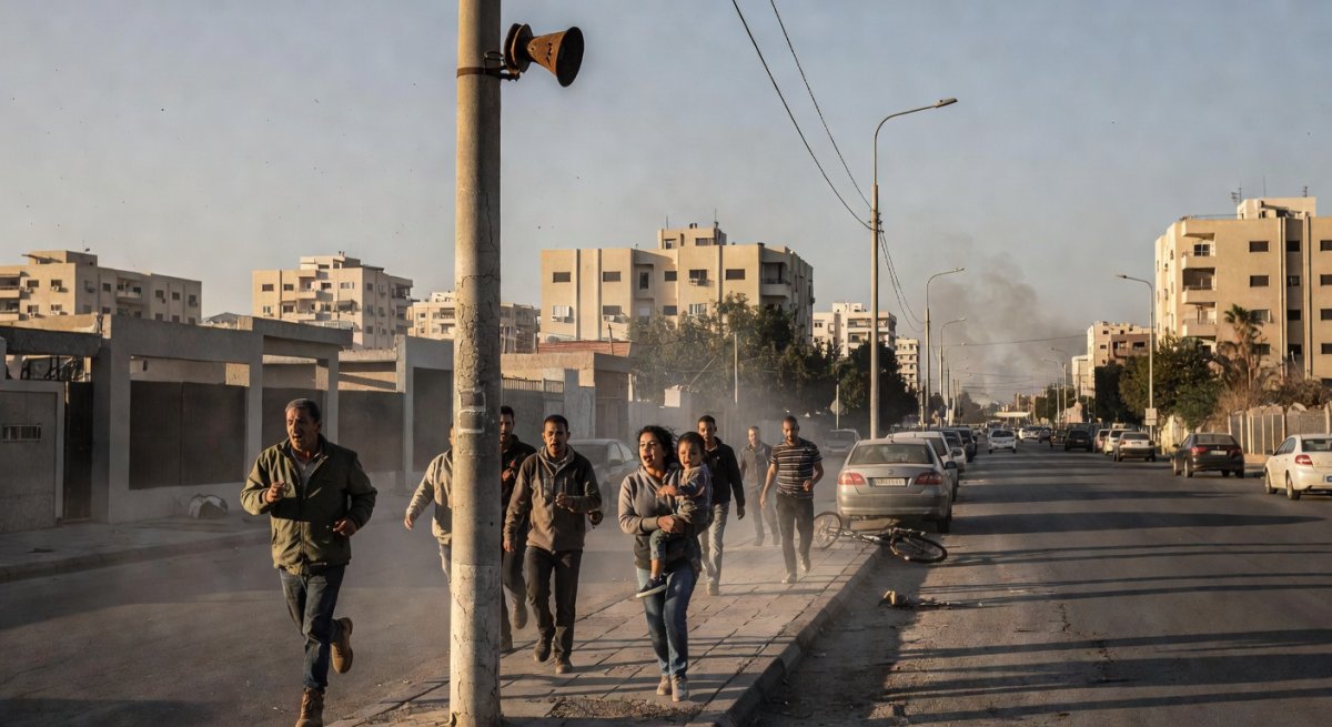 Rocket Sirens Sound Across Central Israel as Dual-Front Attack Escalates
