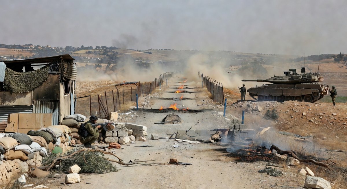 South Lebanon Under Fire: Israel-Hezbollah Exchanges Escalate Along the Blue Line