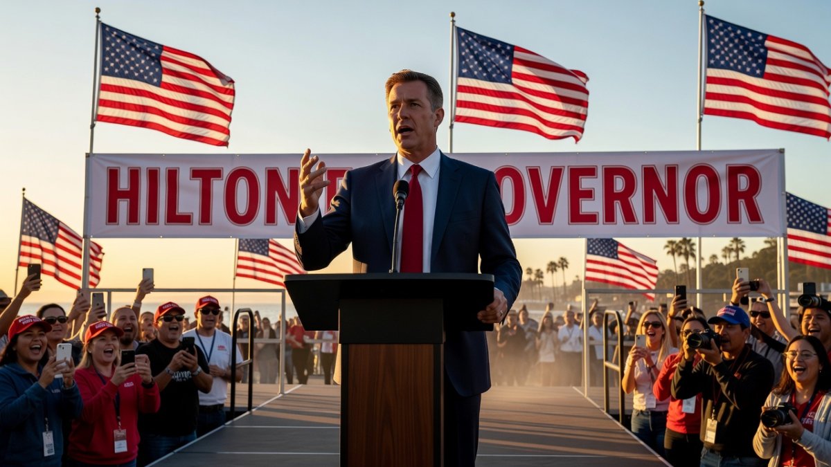 Hilton's California Governor Race and Cameron Legacy