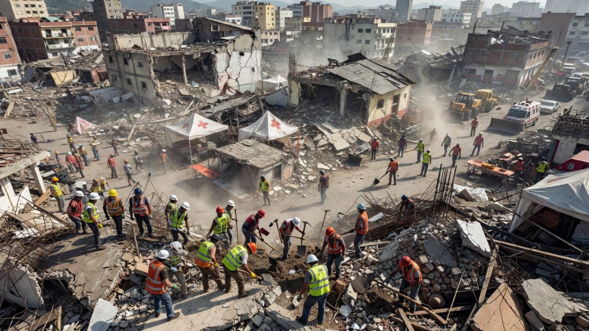Venezuela Twin Earthquakes Devastate La Guaira