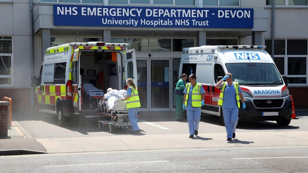 NHS hospital in south-west England under critical incident during extreme heatwave