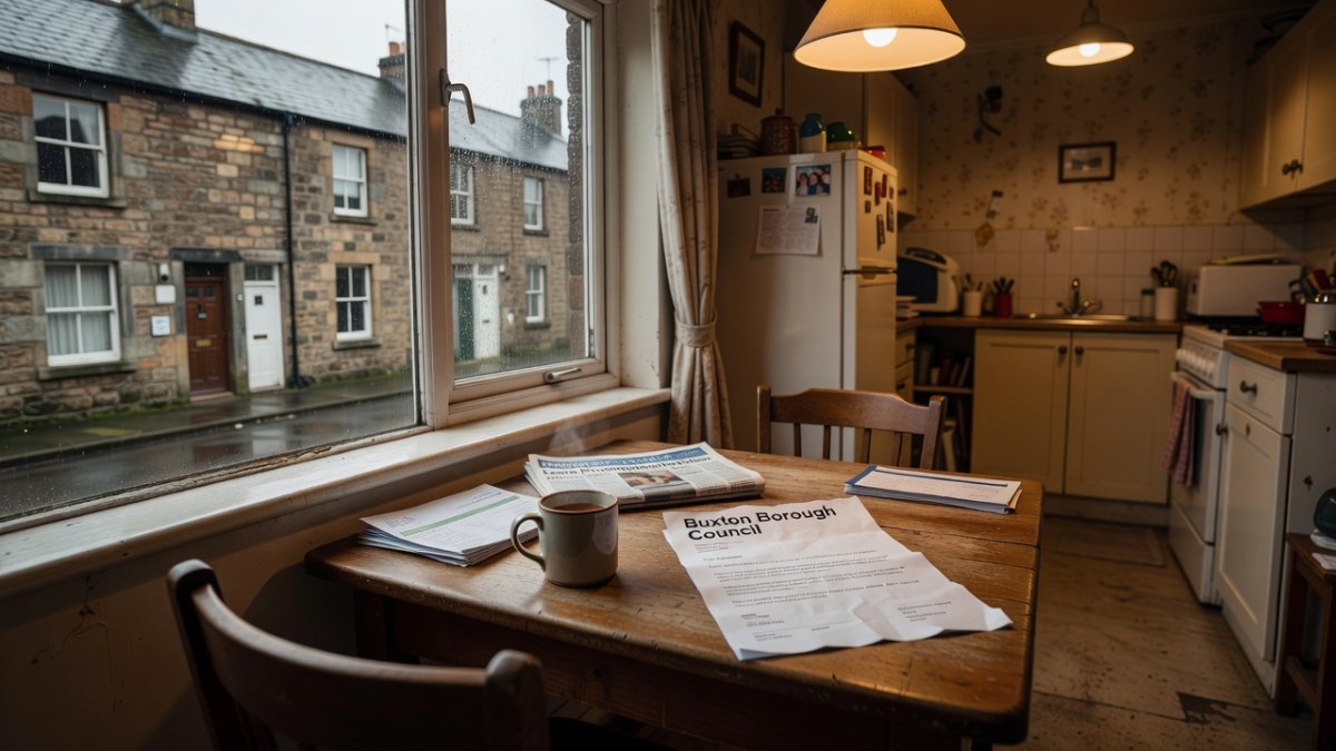 A Derbyshire home and council correspondence