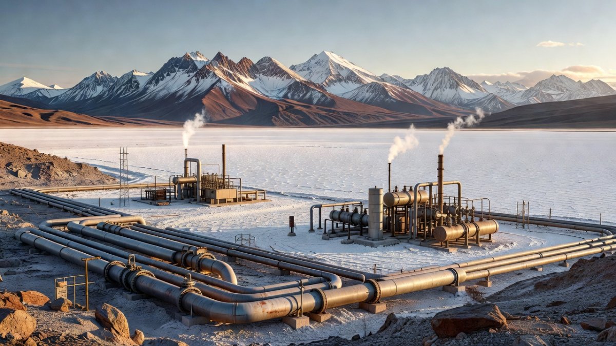 Bolivia natural gas and lithium resources in the Andean region